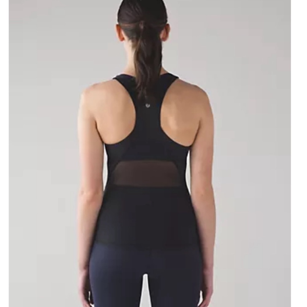 Lululemon Black Supportive Tank Size 6